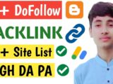 50+ High Quality dofollow backlinks 2020 | Dofollow backlinks | Free backlinks  | backlink sites